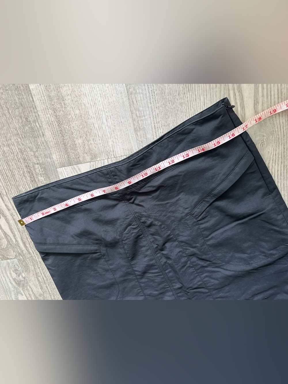 Royal Robbins Black Nylon Outdoor Midi Skirt 8 - Picture 10 of 12